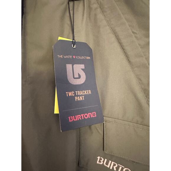 Burton TWC Tracker Green Snowboarding Pants size XL - missing button - Picture 7 of 15